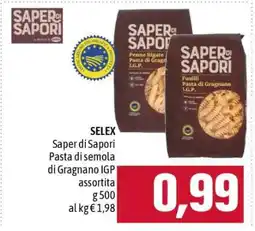 Famila SELEX Saper di Sapori Pasta di semola di Gragnano IGP assortita offerta