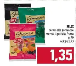 Famila SELEX caramelle gommose offerta