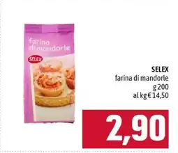 Famila SELEX farina di mandorle offerta
