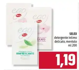 Famila SELEX detergente intimo offerta