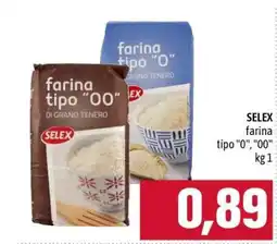 Famila SELEX farina tipo 0, 00 offerta