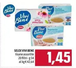 Famila SELEX VIVI BENE tisane assortite offerta