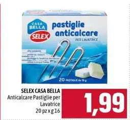 Famila SELEX CASA BELLA Anticalcare Pastiglie per Lavatrice offerta
