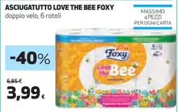 Coop ASCIUGATUTTO LOVE THE BEE FOXY offerta