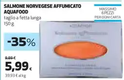 Coop SALMONE NORVEGESE AFFUMICATO AQUAFOOD offerta