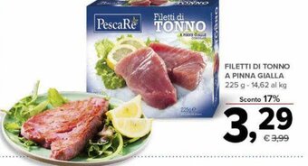 Todis Filetti Di Tonno A Pinna Gialla 225g offerta