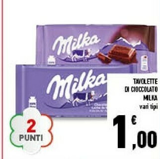 Conad Tavolette di cioccolato offerta