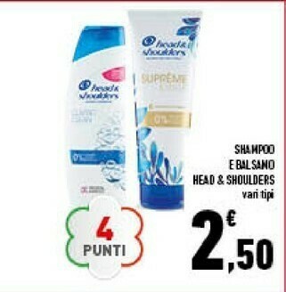 Conad Shampoo e balsamo offerta