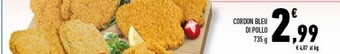 Conad Cordon bleu di pollo offerta
