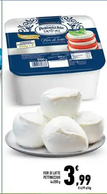 Conad Fior di latte 4x200 g offerta