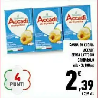 Conad Superstore Granarolo - panna da cucina 300 g(ml) offerta
