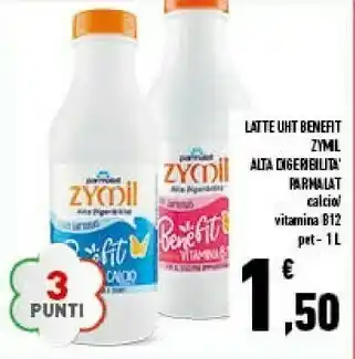 Conad Superstore Latte uht benefit zymil alta digerbilita offerta