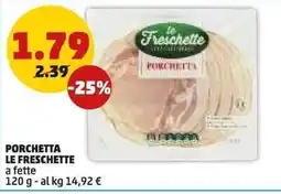 PENNY Porchetta le freschette a fette offerta