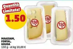 PENNY Maasdam, fontal, gouda offerta
