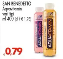 Despar SAN BENEDETTO Aquavitamin vari tipi offerta