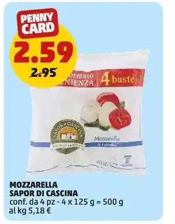 PENNY Mozzarella sapor di cascina offerta