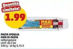 PENNY Pasta sfoglia fior di pasta rettangolare conf. da 2 pz offerta