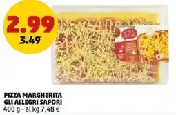 PENNY Pizza margherita gli allegri sapori offerta