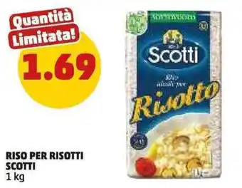 PENNY Riso per risotti scotti offerta