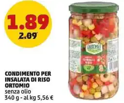 PENNY Condimento per insalata di riso ortomio senza olio offerta