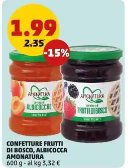 PENNY Confetture frutti di bosco, albicocca amonatura offerta