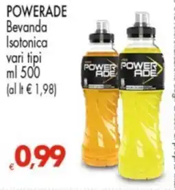 Despar POWERADE Bevanda Isotonica vari tipi offerta