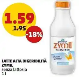 PENNY Latte alta digeribilità zymil senza lattosio offerta