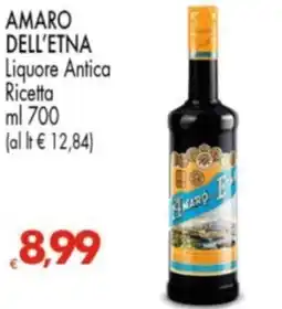 Despar AMARO DELL'ETNA Liquore Antica Ricetta offerta