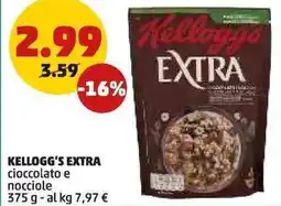 PENNY Kellogg's extra cioccolato e nocciole offerta