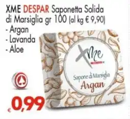 Despar XME DESPAR Saponetta Solida di Marsiglia offerta
