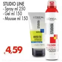 Despar STUDIO LINE -Spray -Gel -Mousse offerta