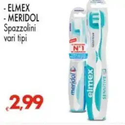 Despar ELMEX - MERIDOL Spazzolini vari tipi offerta