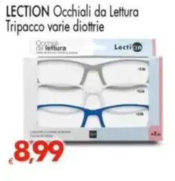 Despar LECTION Occhiali da Lettura Tripacco varie diottrie offerta