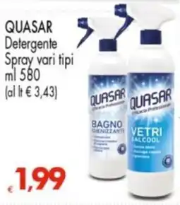 Despar QUASAR Detergente Spray vari tipi offerta