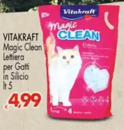 Despar VITAKRAFT Magic Clean Lettiera per Gatti in Silicio offerta