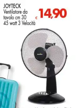 Despar JOYTECK Ventilatore da tavolo cm 30 45 watt 3 Velocità offerta