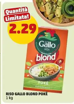 PENNY Riso gallo blond poké offerta