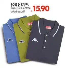 Despar ROBE DI KAPPA Polo 100% Cotone colori assortiti offerta