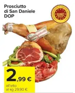 Carrefour Express Prosciutto di San Daniele DOP offerta