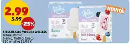 PENNY Stecchi allo yogurt welless offerta
