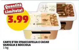 PENNY Carte d'or stracciatella e cacao vaniglia e nocciola offerta