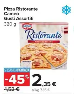 Carrefour Express Pizza Ristorante Cameo Gusti Assortiti offerta