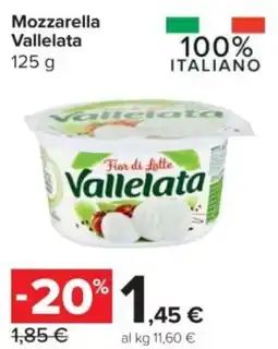 Carrefour Express Mozzarella Vallelata offerta