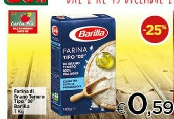 Crai Farina di grano tenero tipo 00 offerta