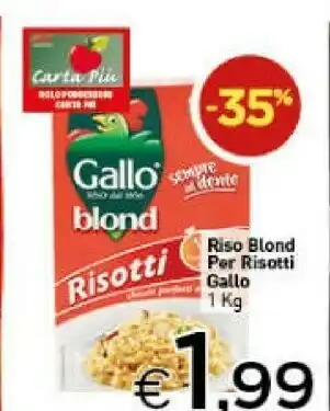 Crai Riso blond per risotti 1 kg offerta