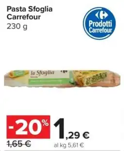 Carrefour Express Pasta Sfoglia Carrefour offerta
