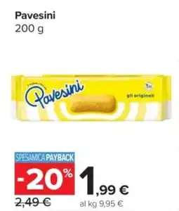 Carrefour Express Pavesini offerta