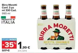 Carrefour Express Birra Moretti offerta