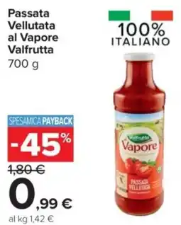 Carrefour Express Passata Vellutata al Vapore Valfrutta offerta
