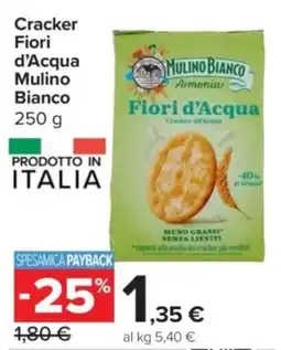 Carrefour Express Cracker Fiori d'Acqua Mulino Bianco offerta